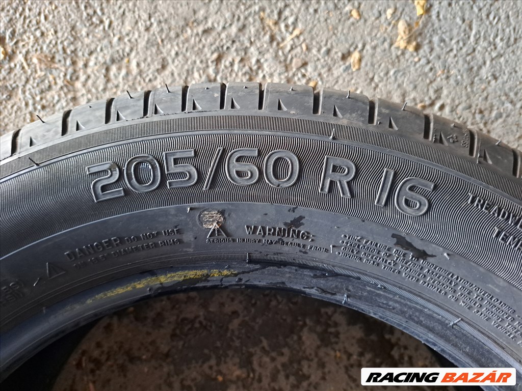 4db 205/60 R16 Michelin Energy Saver + Nyári gumi eladó!!! (DOT2019) ára 12500Ft/db : 6,5mm minta 6. kép