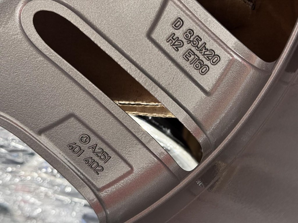 R20 Original Mercedes 8.5J ET60 - A2514014102  / A251 401 4102 1db alufelni felni 4. kép