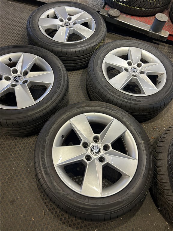  5x112 GYARI SKODA 16”felnik VW,SEAT R16, 16 2. kép