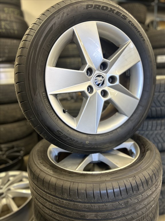  5x112 GYARI SKODA 16”felnik VW,SEAT R16, 16 7. kép