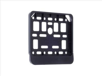 Robogó és moped rendszámtábla keret, fekete