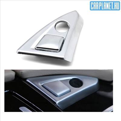 BMW F10 F11 F18 könyöklő , kartámasz nyitó gomb , zár fedél - ezüst