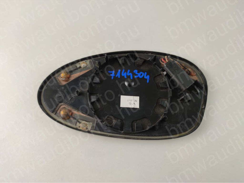 BMW 3 (E90) Jobb első visszapillantó tükör üveg (7144304, 51167158310) 2. kép