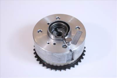 HK11969) ÚJ CVVT KERÉK, OKOSKERÉK - KIPUFOGÓ OLDALI - Hyundai i30 12-20, i40 11-19, ix35 10-15, Tucson 15-20, Veloster 11-17 / Kia Carens 12-18, Ceed 12-, Rio 14-17, Soul 11-18, Sportage 10- - 1,6 benzin - 243702B610 - Made in Korea