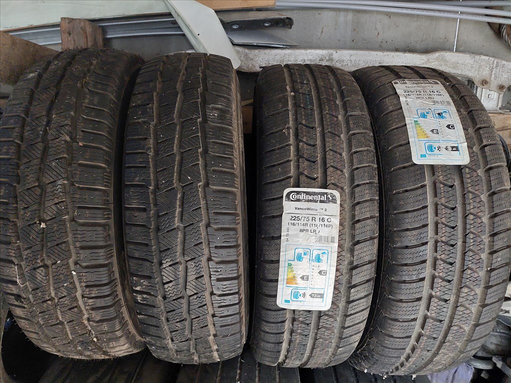  225/7516"c újszerű Michelin téli gumi gumi 2. kép