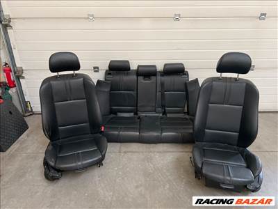 BMW E83 X3 fekete M csomagos combtámaszos ülés 