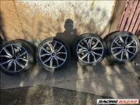 Bmw F10en használt, 5x120 kétszéles MAK19" nyárigumikkal,Tpms