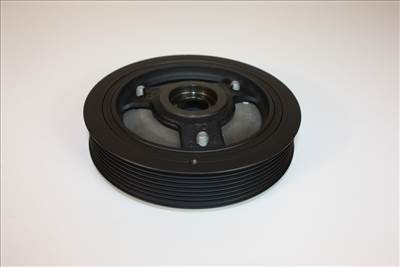 HK11733) ÚJ FŐTENGELY ÉKSZÍJTÁRCSA - Hyundai H1 11-21, H100 11-24, H350 14-20, Kia K2500/2700/2900 12-24 - 2,5 dízel - 231234A700 / 231244A030 / 231244A020 - Made in Korea