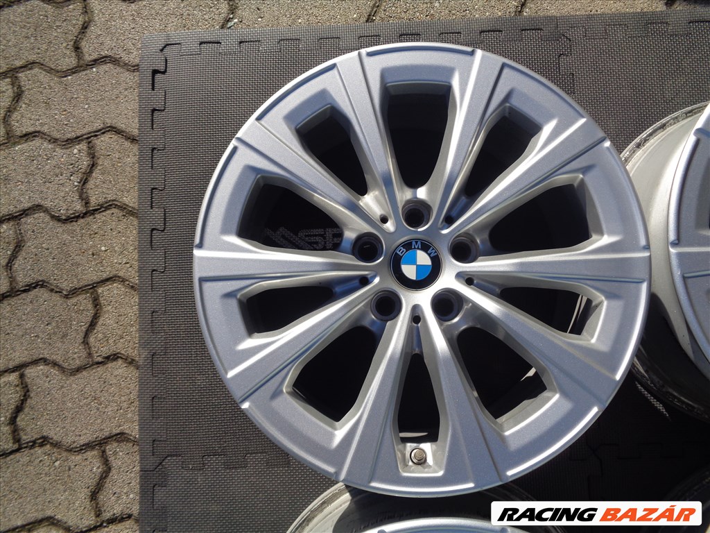 BMW gyári alufelni 17-es, 5×112-es osztó, szenzorral újszerű állapotban eladó.  2. kép
