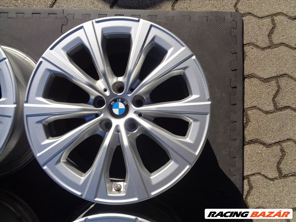 BMW gyári alufelni 17-es, 5×112-es osztó, szenzorral újszerű állapotban eladó.  4. kép