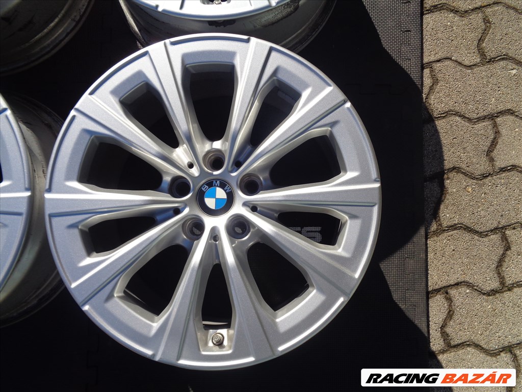 BMW gyári alufelni 17-es, 5×112-es osztó, szenzorral újszerű állapotban eladó.  5. kép