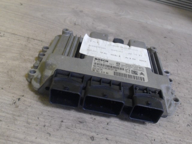 PEUGEOT 307 01-05 Motorvezérlő egység ECU PCM modul 1. kép