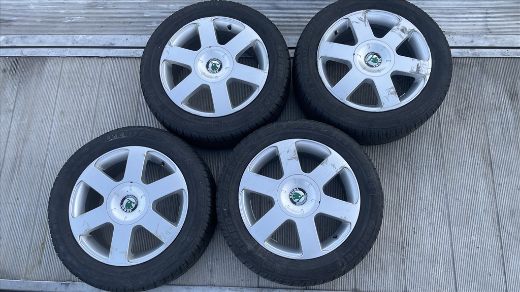Skoda Octavia 16 5X112 alufelnik 1Z0601025B 1. kép
