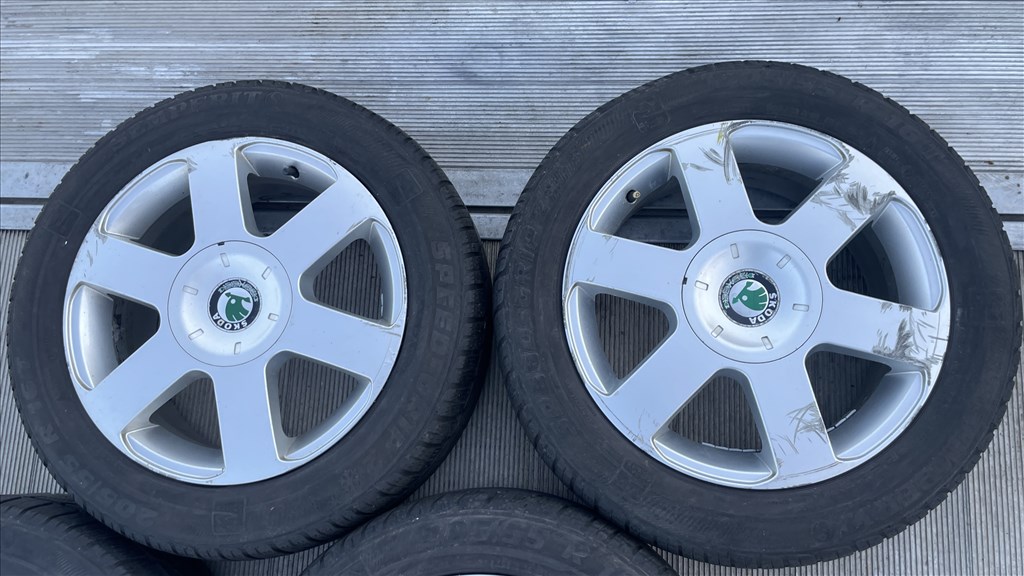 Skoda Octavia 16 5X112 alufelnik 1Z0601025B 2. kép