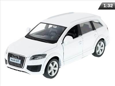 Audi Q7 V12 modellautó 1:32 – fehér