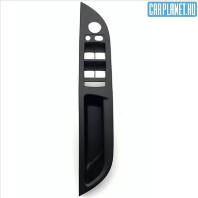 BMW E60 E61 LCI ajtóbehúzó , kapcsoló konzol bal első (sofőr) Fekete