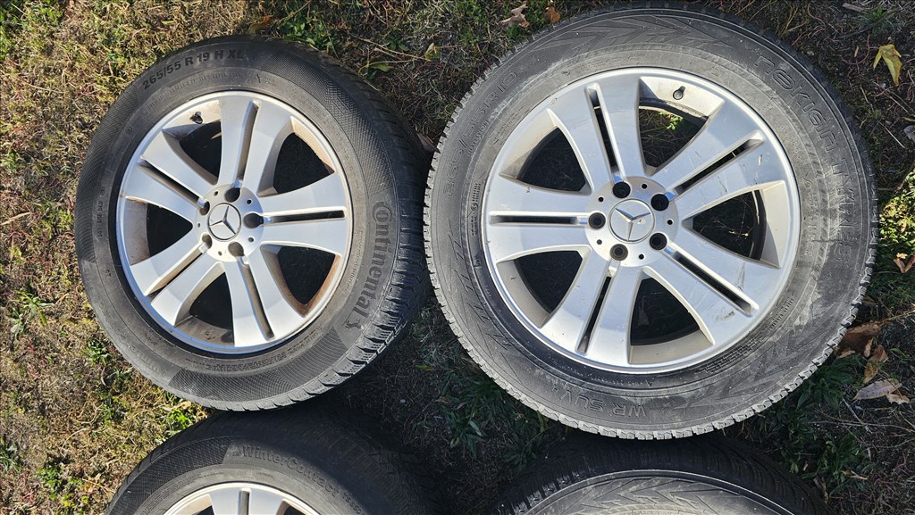  Mercedes GL X164 ML W164 5x112 19" R19 téligumi téli gumi alufelni gyári GL  2. kép