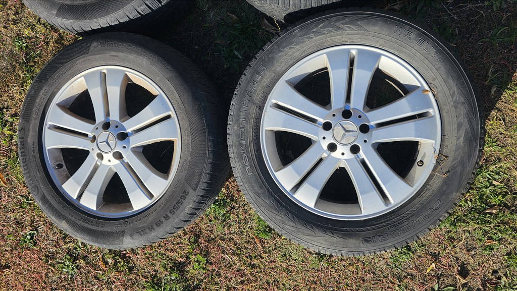  Mercedes GL X164 ML W164 5x112 19" R19 téligumi téli gumi alufelni gyári GL  3. kép