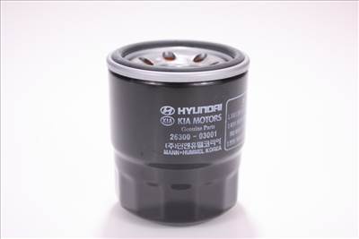 GYÁRI ÚJ OLAJSZŰRŐ - Kia Ceed 15-20 / Hyundai i30 25-20 - 2630003000 / 2630003001