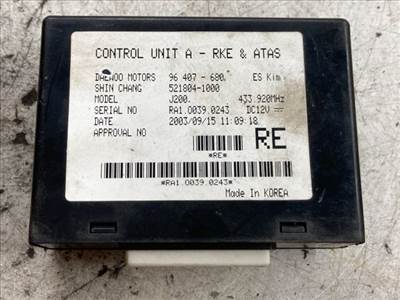 DAEWOO NUBIRA Komfort Elektronika