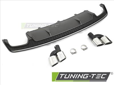 AUDI A7 C7 (14-18) S STYLE SILVER BLACK Tuning-Tec DIFFUZOR