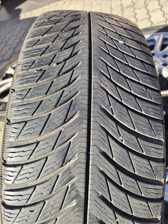 4x Silverline 17x7 ET42 - 5x114.3 alufelni + Michelin Pilot Alpin Téligumi DOT2021  6. kép
