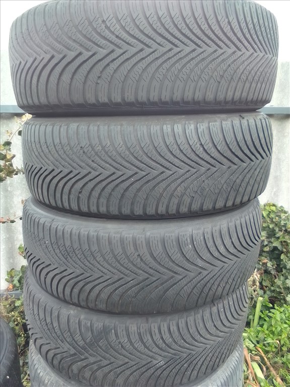  195/65R15 Michelin Alpin5 használt téli gumi garnitúra 5. kép