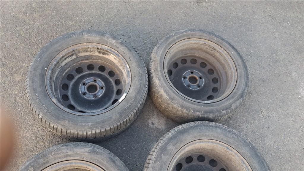 Audi A4 (B6) 16 os lemezfelni 6.5 J 16, ET 50,  1K0 601 027 A 1k0601027a 6. kép