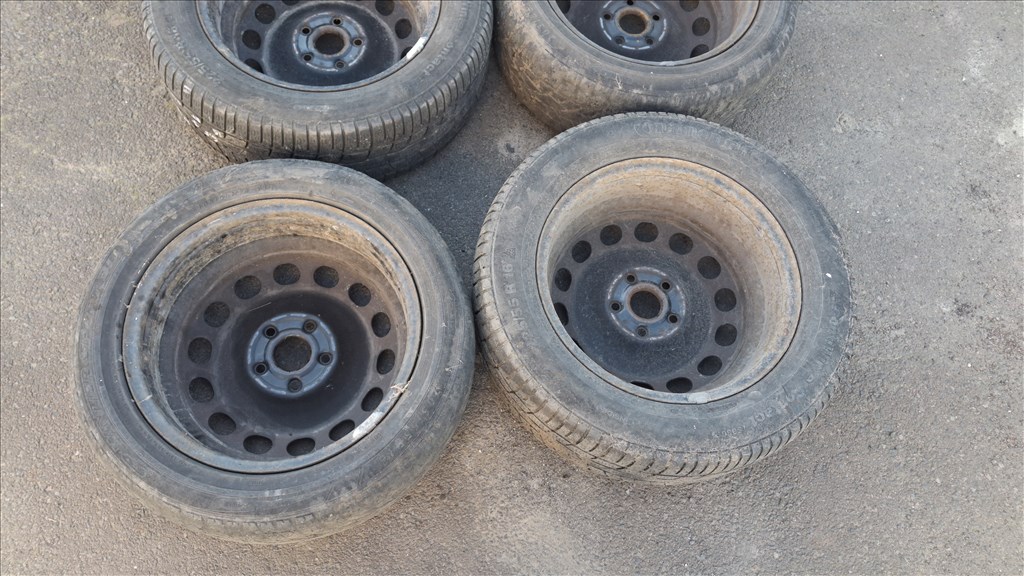 Audi A4 (B6) 16 os lemezfelni 6.5 J 16, ET 50,  1K0 601 027 A 1k0601027a 7. kép