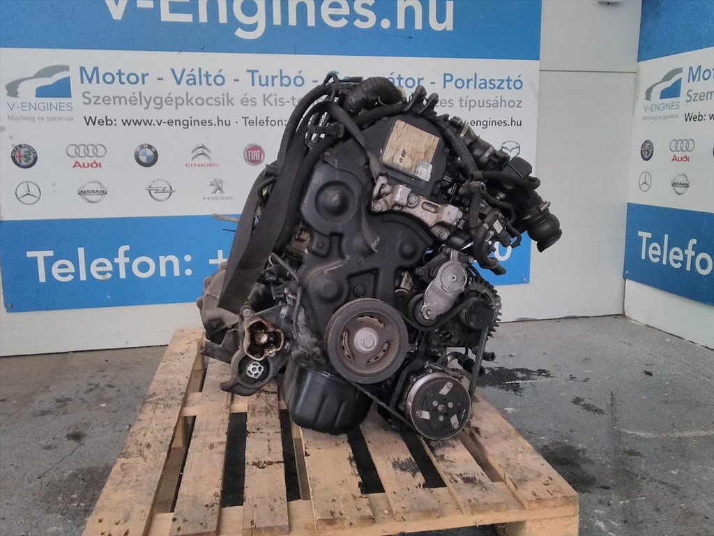 1,6HDI PSA 9H01 komplett bontott motor  1. kép