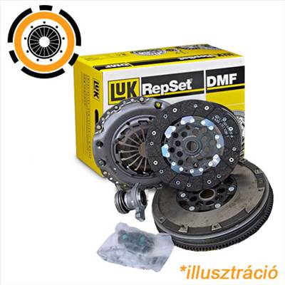 BMW 3 E90/E91/E92/E93 (2004-2011) 318 d (122 LE) kettőstömegű komplett kuplung szett / LuK