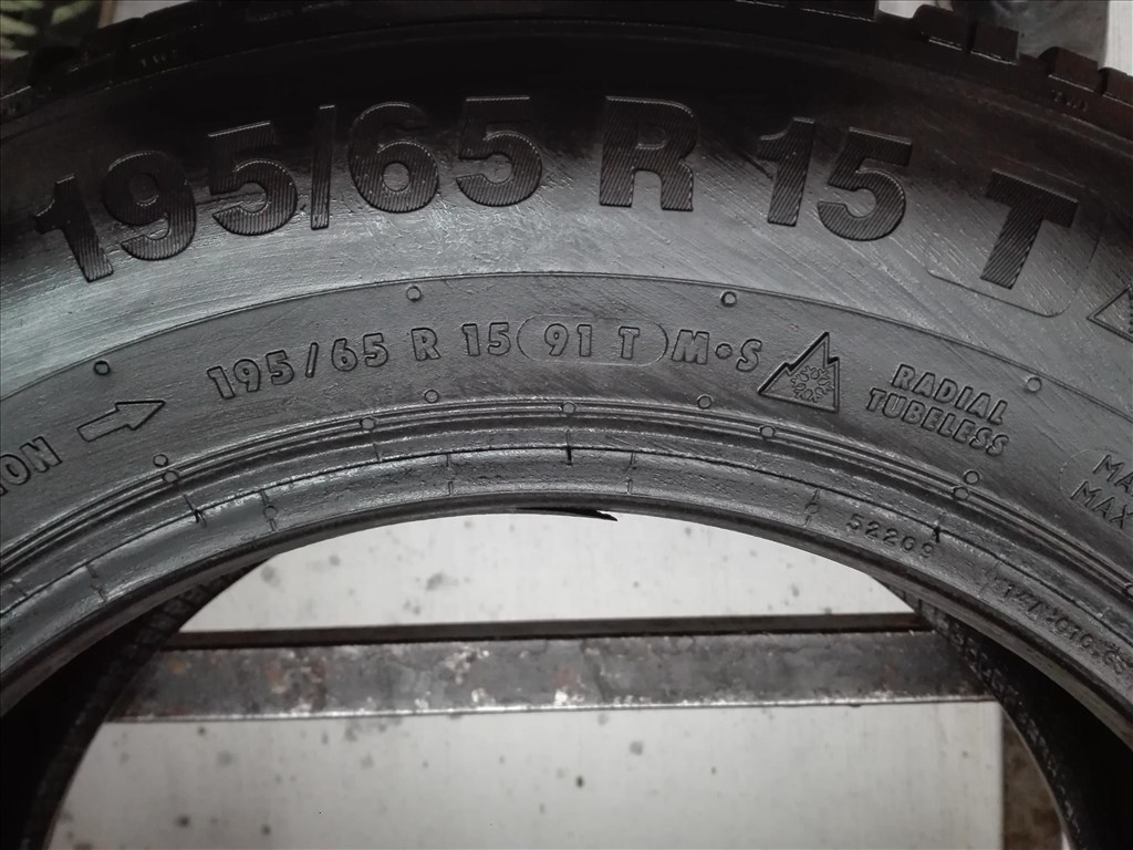 195/65R15 Continental téli gumi garnitúra 195/65 R15 8. kép
