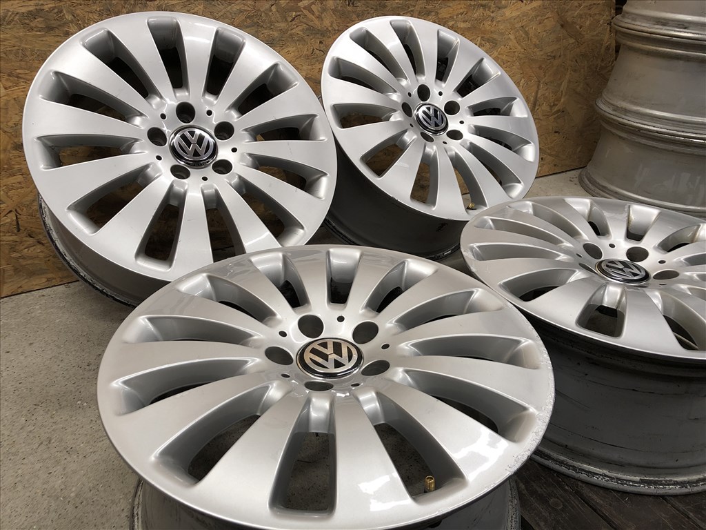  5x112 lyukosztású 7,5JJ 17" használt alufelni 12. kép