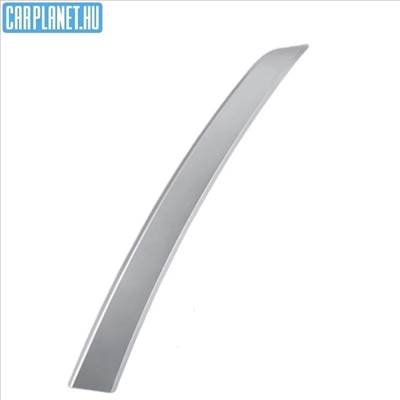 BMW E60 E61 ajtóbehúzó borítás , dekor burkolat - ezüst bal első