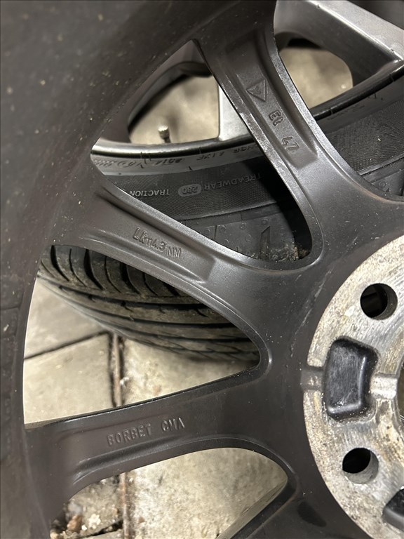 5x114,3 BORBET 17”felnik R17, 17, 5x114.3 4. kép