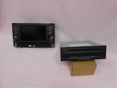 VW Passat B8 Navigáció - vezérlő egység kijelzővel MIB2-es  3q0035864a 3g0919605d