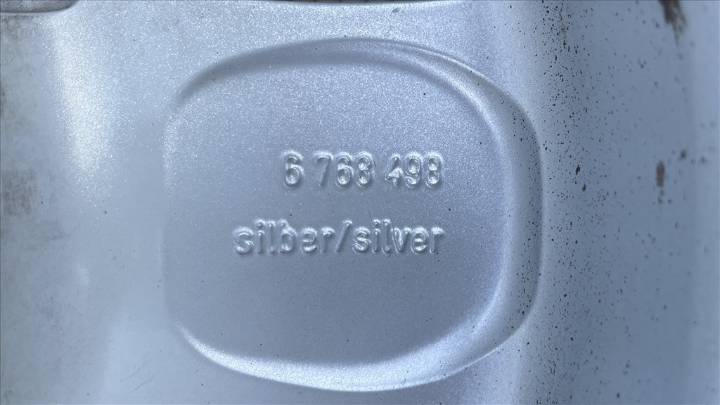  4x100 15 Mini gyári alufelnik 1515001 6769404 6768498 175/65 használt Continental nyári gumi 7. kép