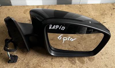 Skoda Rapid jobb oldali visszapillantó tükör /6PIN/ 5jb857408k 5JB857408K