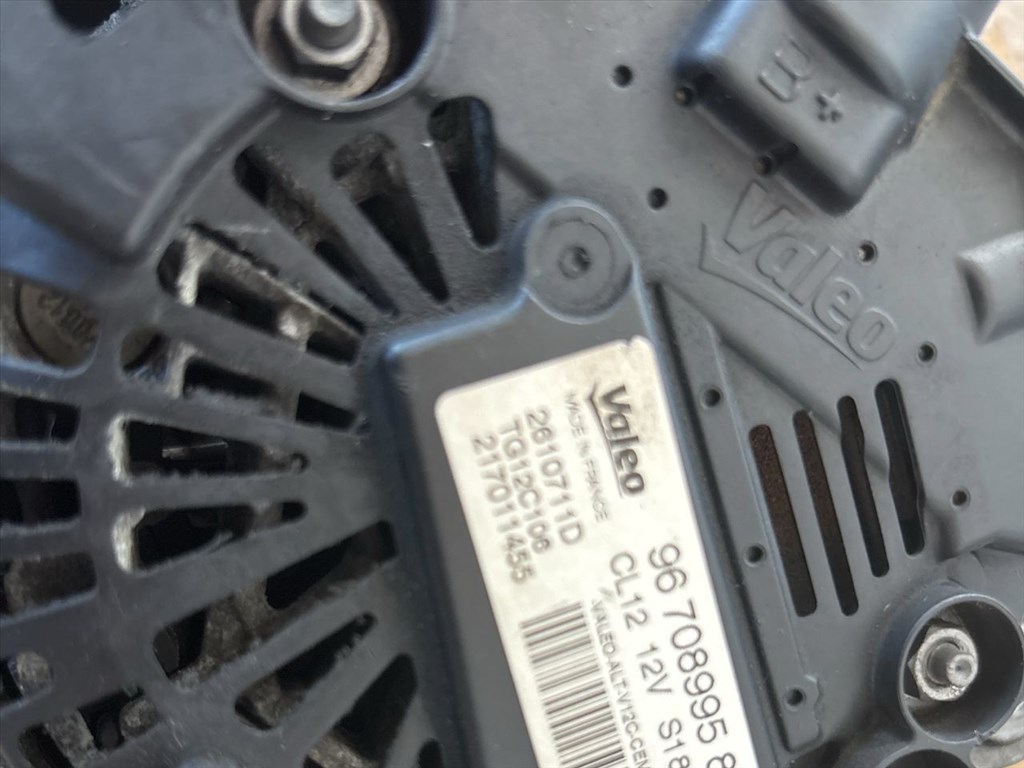 Opel Crossland X 1.2 Turbo (110 Hp) Generátor 10113 ,  9670899580 3. kép