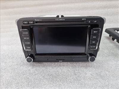 SKODA SUPERB II (3T) COLUMBUS navigációs fejegység  3t0035680e