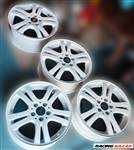  5x100 lyukosztású 15" használt PLW alufelni, rajta 195/45 használt Haida nyári gumi gumi 