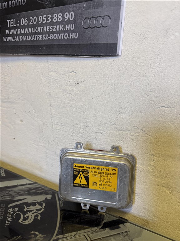 BMW 5-ös sorozat E60/E61 Bmw E60 E61 LCI xenon trafó 5dv0090000 1. kép