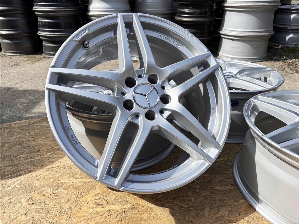 Mercedes AMG Style 17" 5x112 alufelni 17 coll W211 W212 W213 GLC 8. kép
