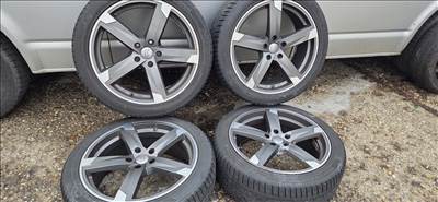 Eladó egy garnitúra R.O.D  5×114,3 alufelnik 235/45 R19 Hankook Téligumikkal.