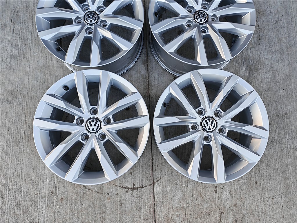 16" 5x112 VW "Sepang" Passat B8 gyári alufelni szett! 4. kép