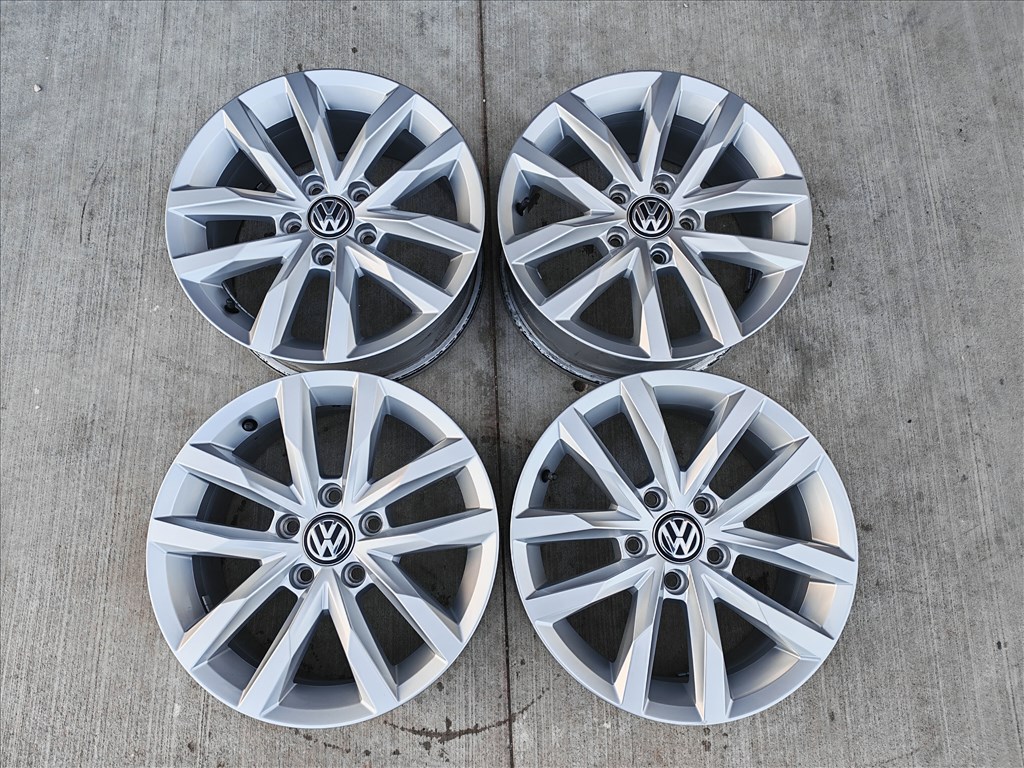 16" 5x112 VW "Sepang" Passat B8 gyári alufelni szett! 2. kép