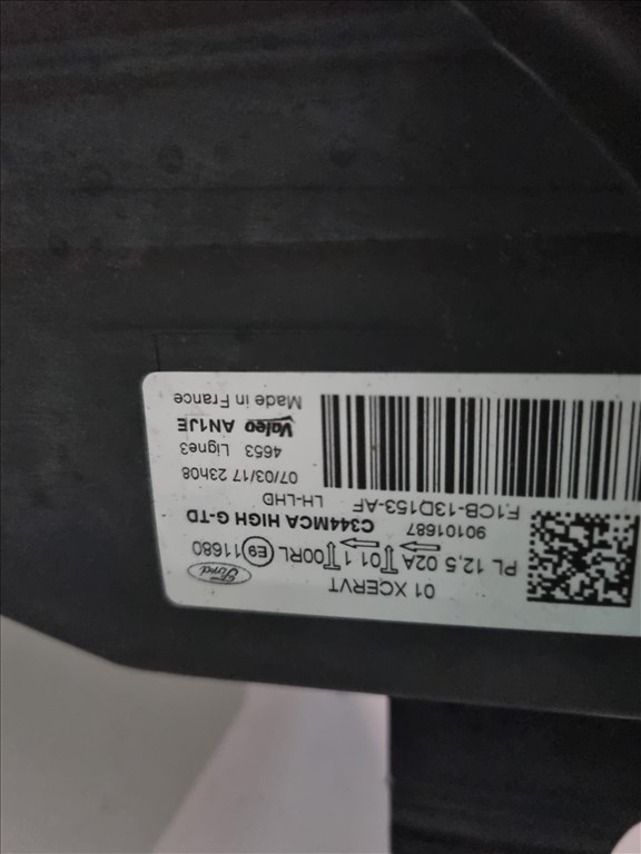 Ford C-max 2015- Bal első xenon fényszóró F1CB-13D153-AF 2. kép