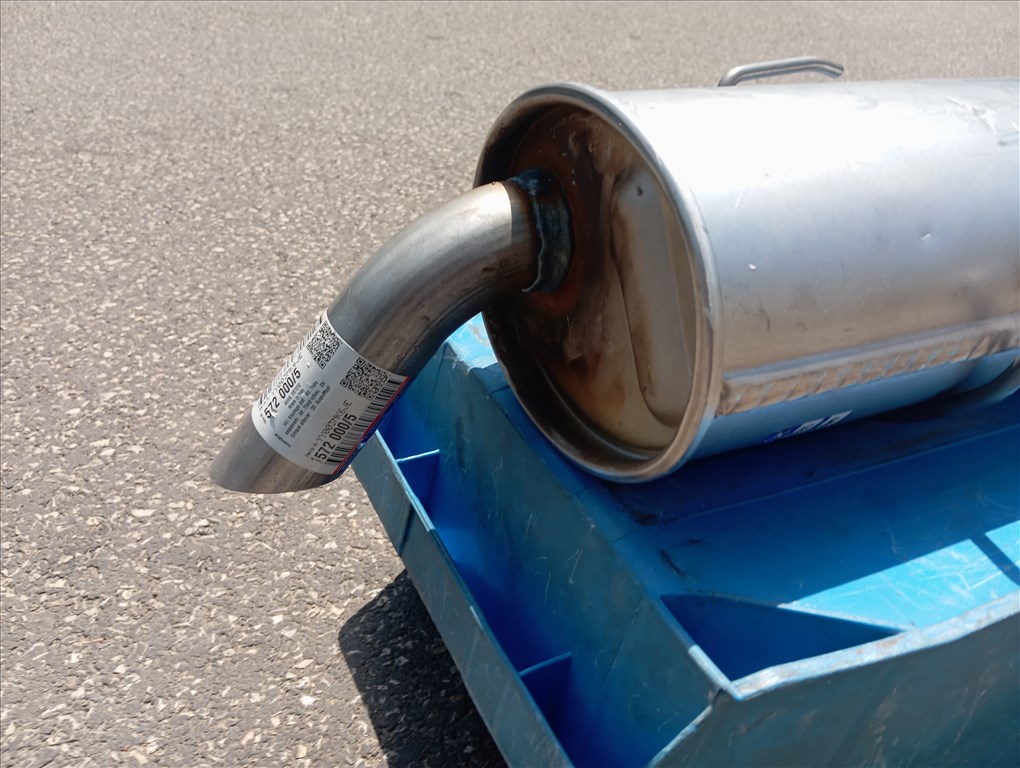 Peugeot 106, Citroen Saxo hátsó kipufogó dob (Új) 2. kép