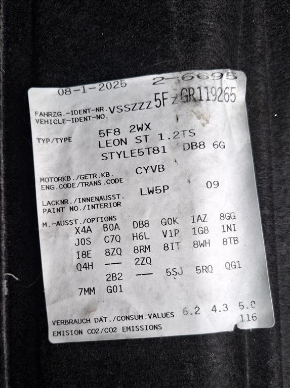 Eladó Seat Leon 1.2 TSI Start&Stop (1197 cm³, 110 PS) 10. kép