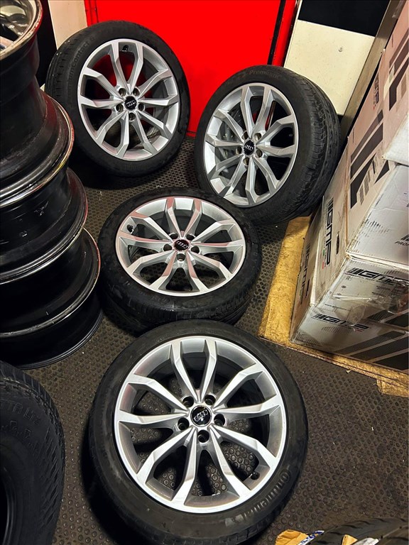  5x112 GYARI AUDI 18”felnik újszerű VW,SKODA,SEAT R18, 18 1. kép